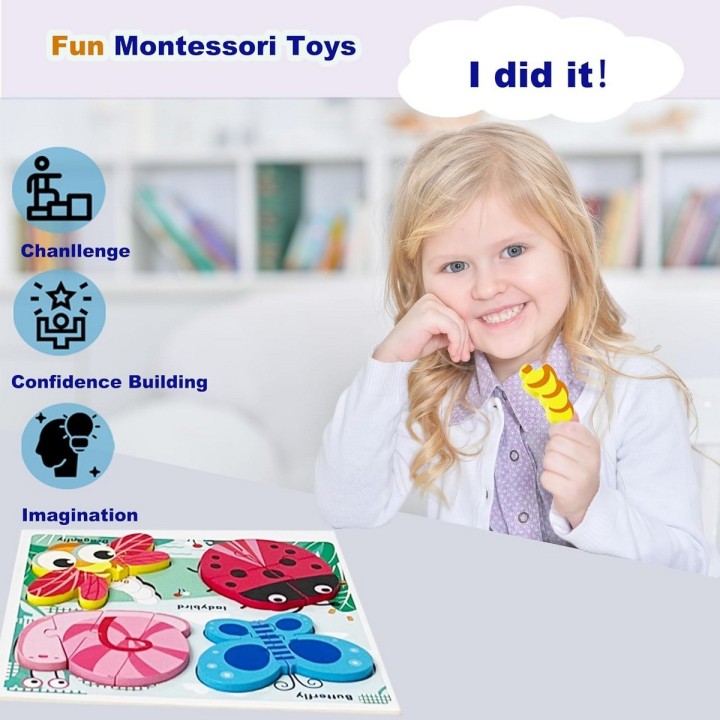 Juego Tablero Encastre Figuras Multicolor Desarrollo Motriz