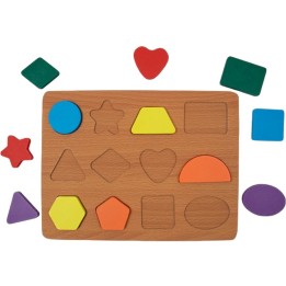 Juego Tablero Colores Encastre Figuras Desarrollo Logico