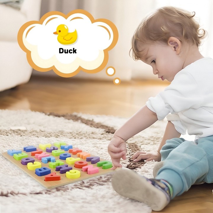 Juego Tablero Colores Encastre Figuras Desarrollo Logico