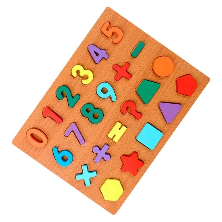 Juego Tablero Colores Encastre Figuras Desarrollo Logico