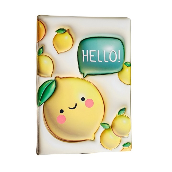 Agenda Anime Fruta Diario Portable Multicolor Unisex