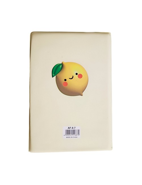 Agenda Anime Fruta Diario Portable Multicolor Unisex