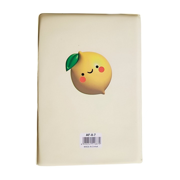 Agenda Anime Fruta Diario Portable Multicolor Unisex