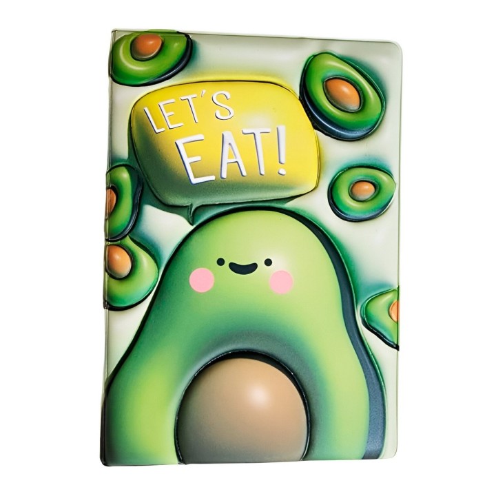 Agenda Anime Fruta Diario Portable Multicolor Unisex