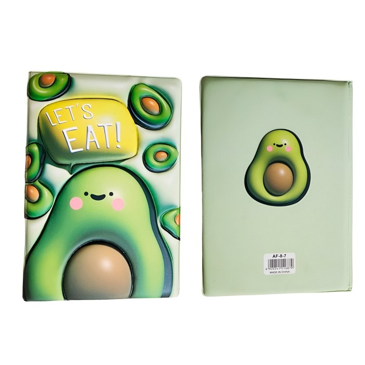 Agenda Anime Fruta Diario Portable Multicolor Unisex