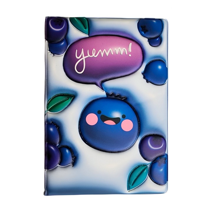 Agenda Anime Fruta Diario Portable Multicolor Unisex