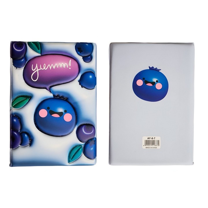 Agenda Anime Fruta Diario Portable Multicolor Unisex