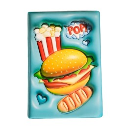 Agenda Anime Comida Rapida Diario Portable Multicolor Unisex