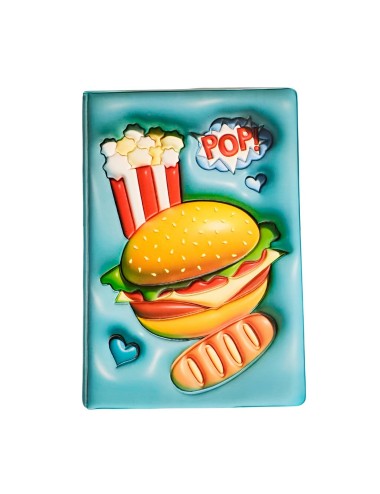 Agenda Anime Comida Rapida Diario Portable Multicolor Unisex