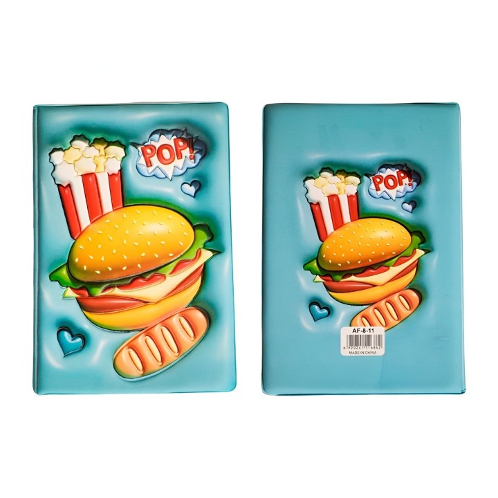 Agenda Anime Comida Rapida Diario Portable Multicolor Unisex