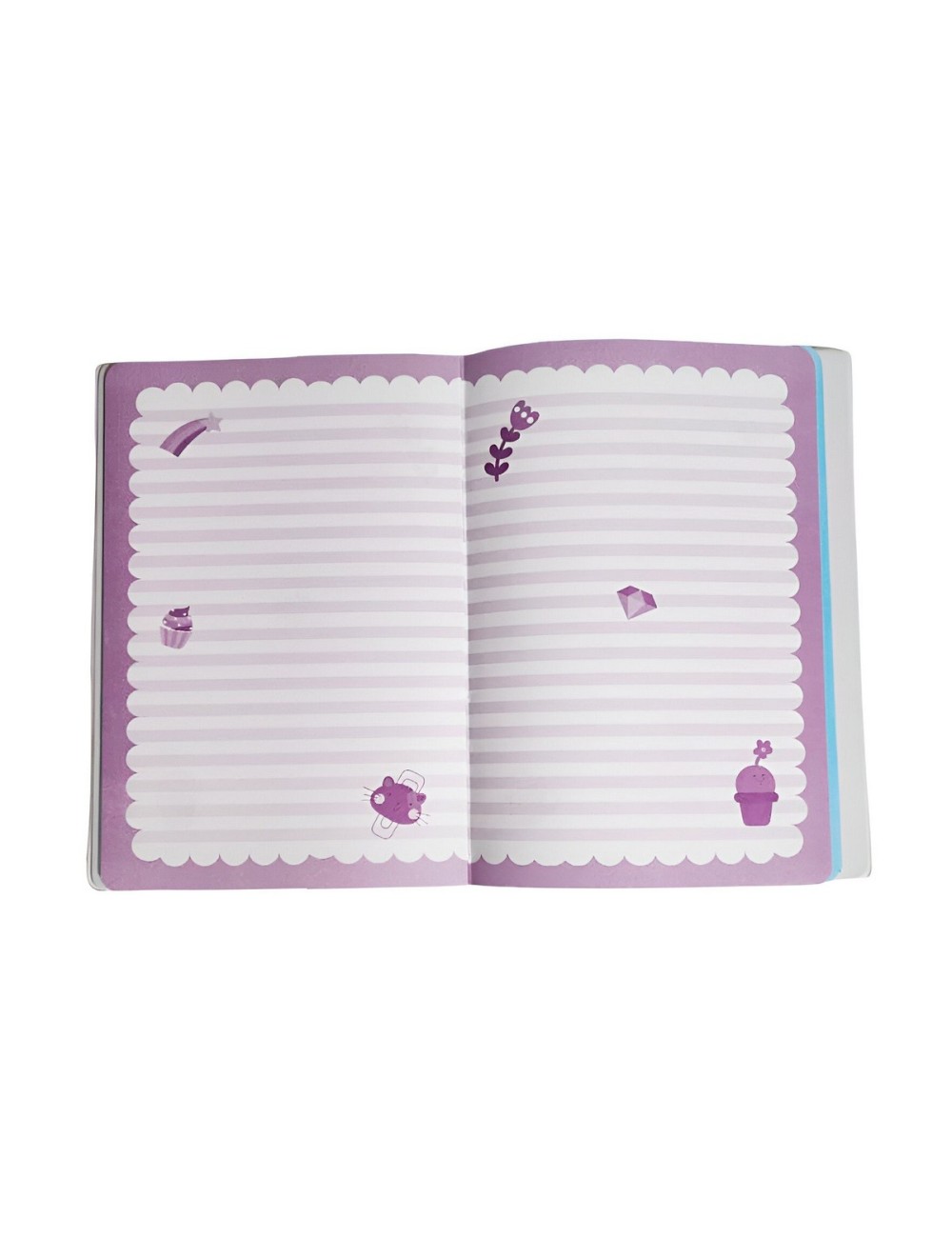 Agenda Anime Comida Rapida Diario Portable Multicolor Unisex