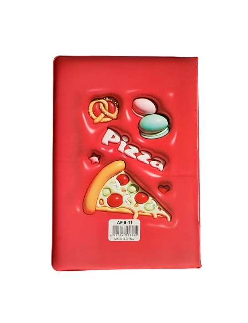 Agenda Anime Comida Rapida Diario Portable Multicolor Unisex
