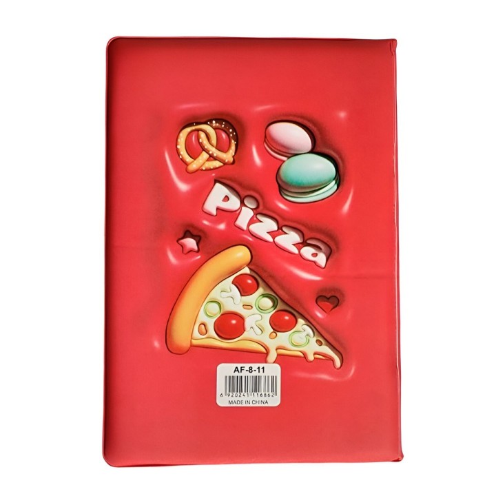 Agenda Anime Comida Rapida Diario Portable Multicolor Unisex