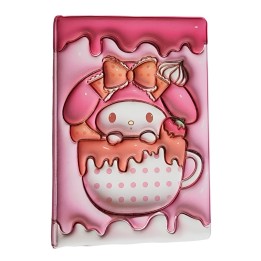 Agenda Anime Melody Diario Portable Multicolor Niñas