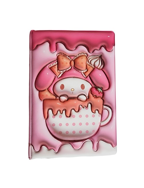Agenda Anime Melody Diario Portable Multicolor Niñas
