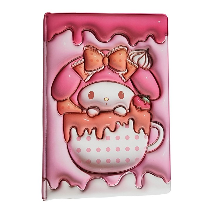 Agenda Anime Melody Diario Portable Multicolor Niñas