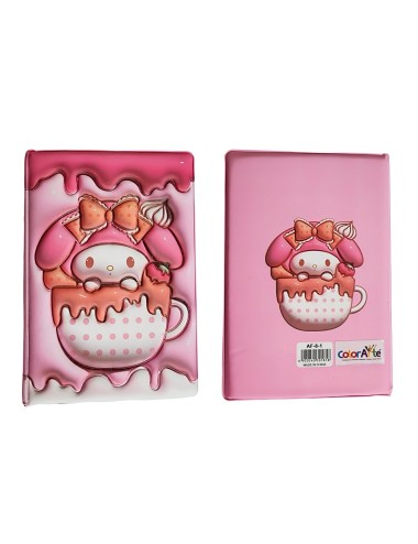 Agenda Anime Melody Diario Portable Multicolor Niñas