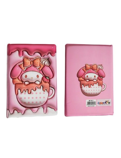 Agenda Anime Melody Diario Portable Multicolor Niñas