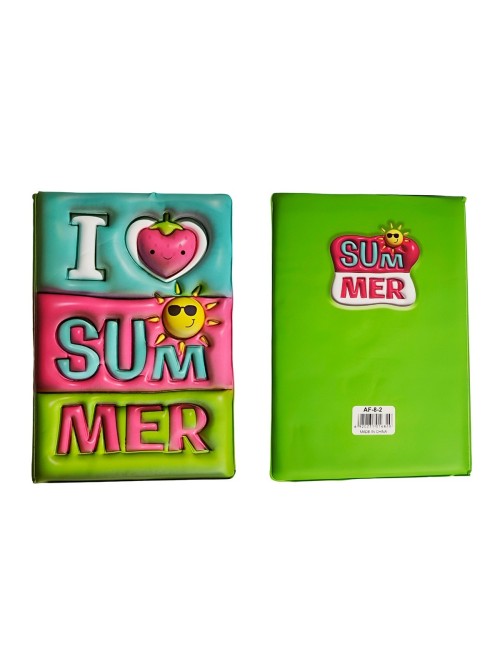 Agenda Anime Tematica Diario Portable Multicolor Unisex