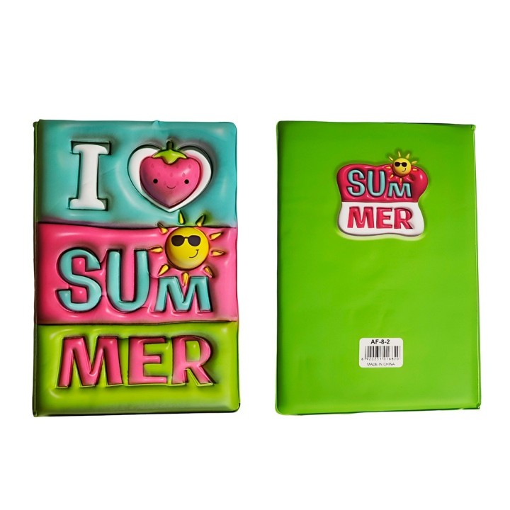 Agenda Anime Tematica Diario Portable Multicolor Unisex