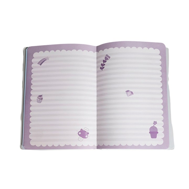 Agenda Anime Tematica Diario Portable Multicolor Unisex