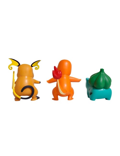 Figura Coleccionable Pokemon Evolucion Pikachu X 6 Personaje