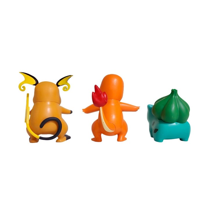 Figura Coleccionable Pokemon Evolucion Pikachu X 6 Personaje