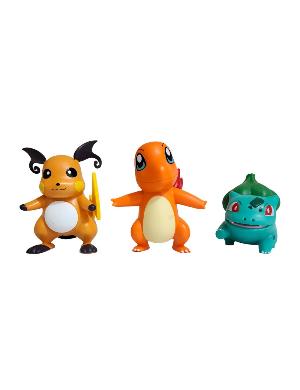 Figura Coleccionable Pokemon Evolucion Pikachu X 6 Personaje