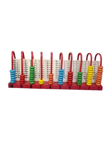 Juego De Madera Estantería De Cálculo Aprendizaje Matematica