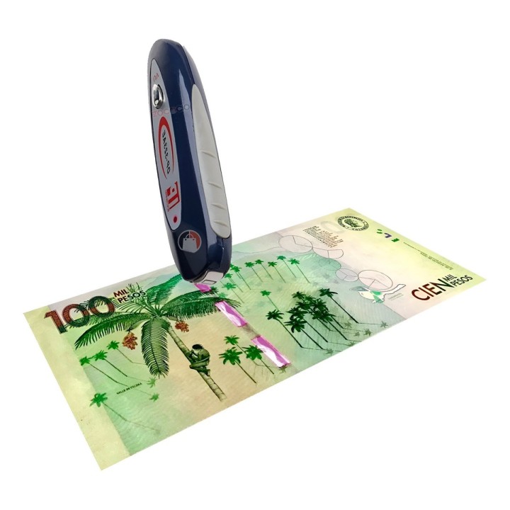 Probador De Billetes Luz Uv Detector Billetes Falsos