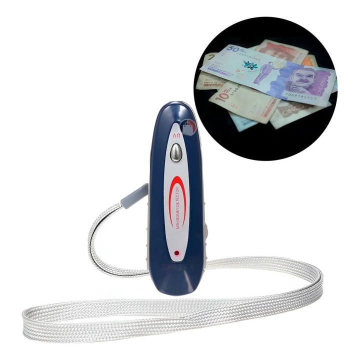 Probador De Billetes Luz Uv Detector Billetes Falsos