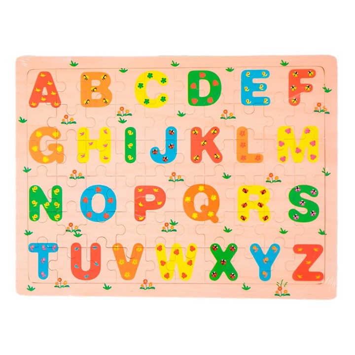 Rompecabezas En Madera Tematico Aprendizaje Puzzle Niños