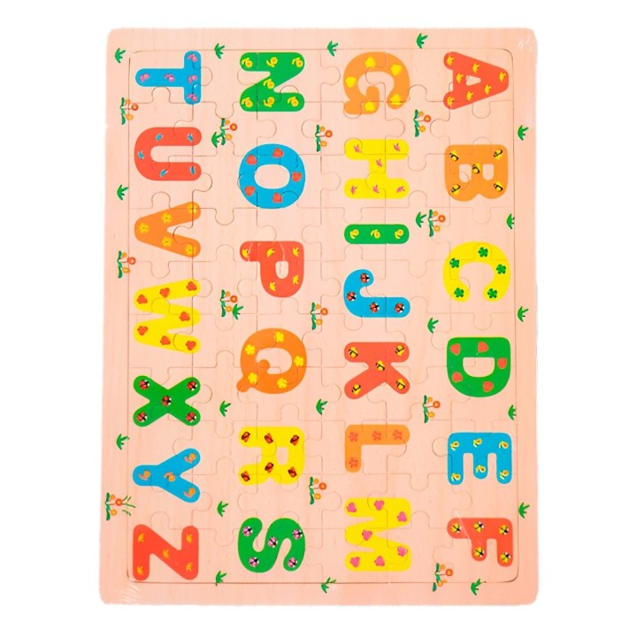 Rompecabezas En Madera Tematico Aprendizaje Puzzle Niños