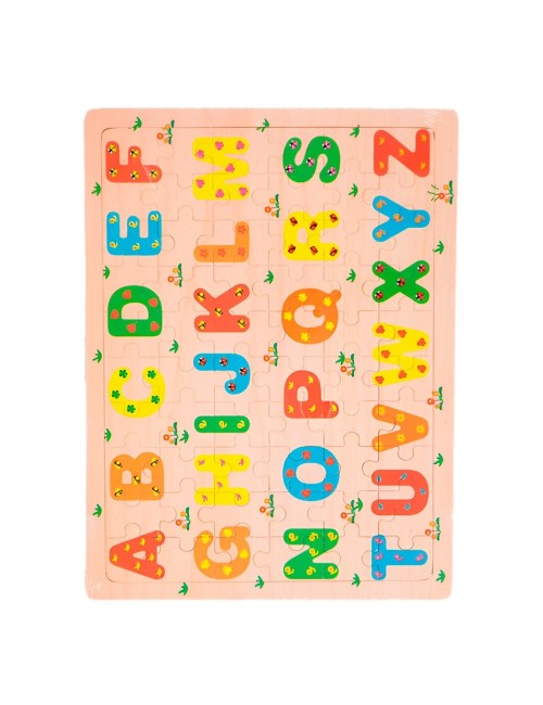 Rompecabezas En Madera Tematico Aprendizaje Puzzle Niños