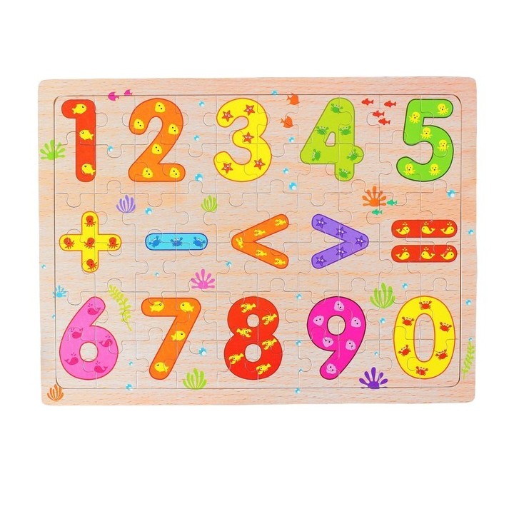 Rompecabezas En Madera Tematico Aprendizaje Puzzle Niños