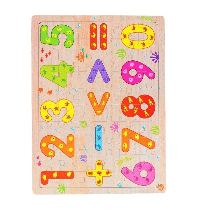 Rompecabezas En Madera Tematico Aprendizaje Puzzle Niños