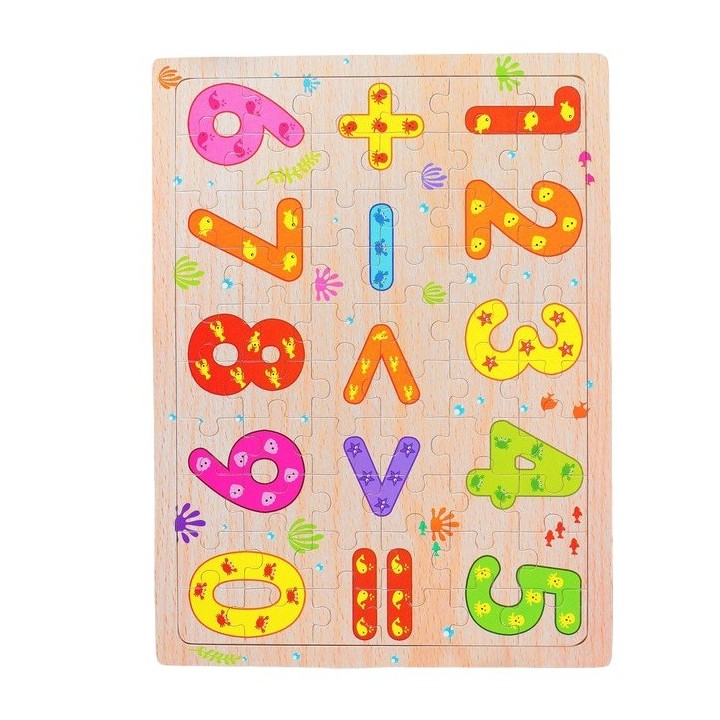 Rompecabezas En Madera Tematico Aprendizaje Puzzle Niños