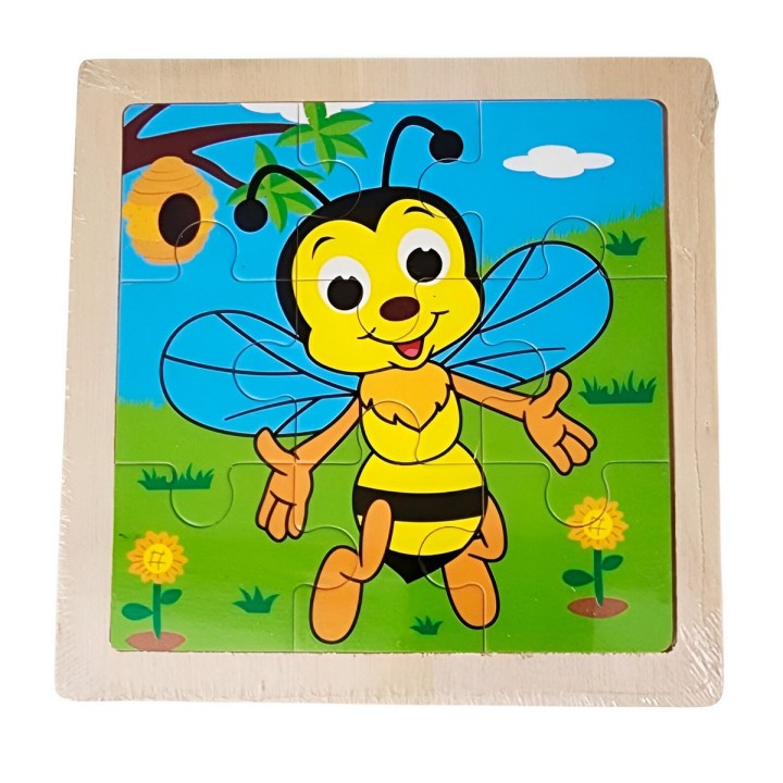 Rompecabezas Interactivo 3d Juego Didactico Personaje Color