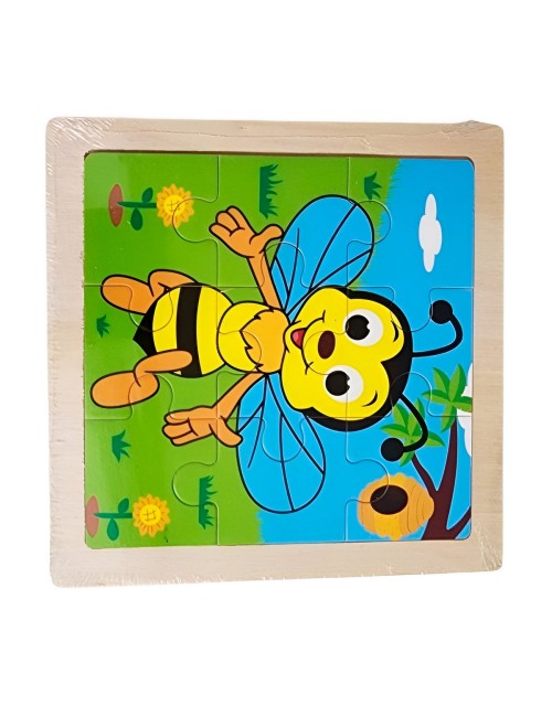 Rompecabezas Interactivo 3d Juego Didactico Personaje Color