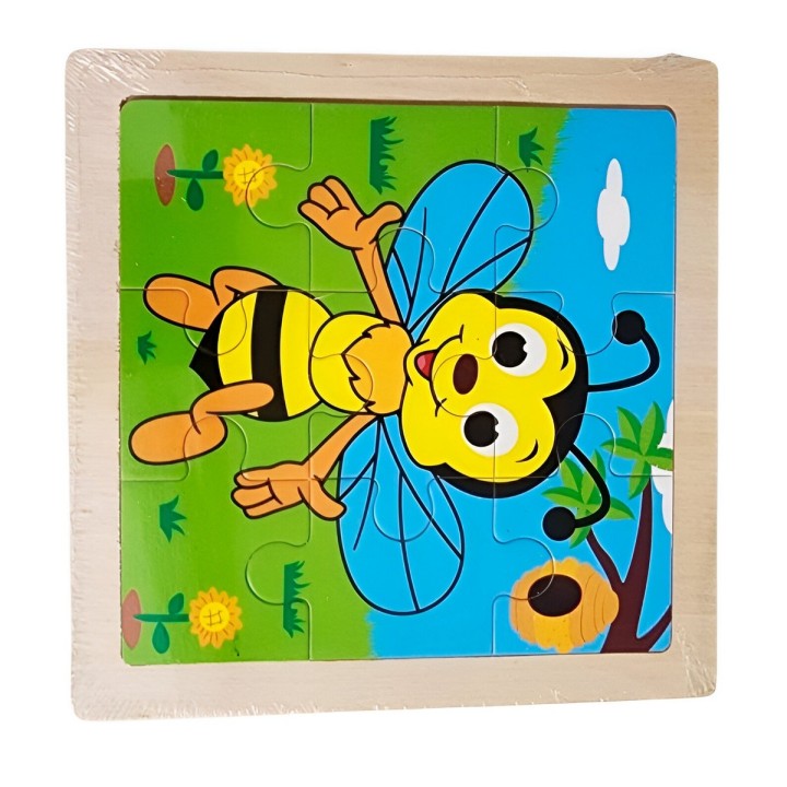 Rompecabezas Interactivo 3d Juego Didactico Personaje Color