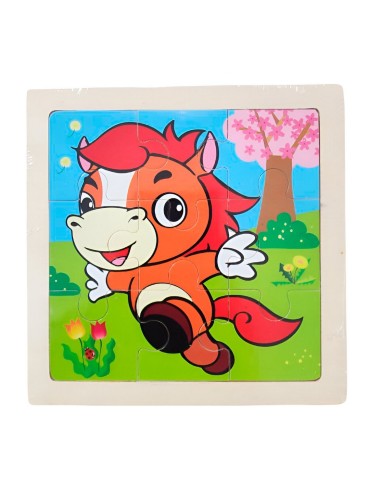 Rompecabezas Interactivo 3d Juego Didactico Personaje Color