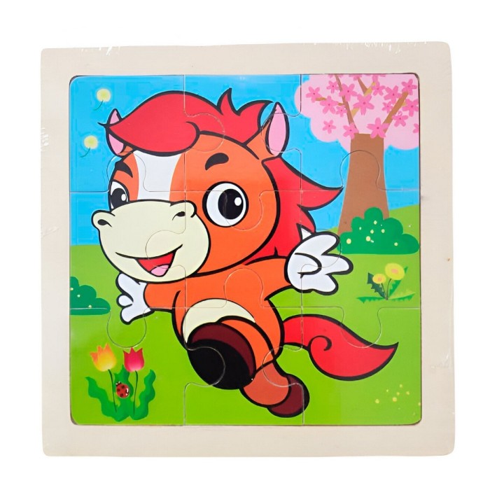 Rompecabezas Interactivo 3d Juego Didactico Personaje Color