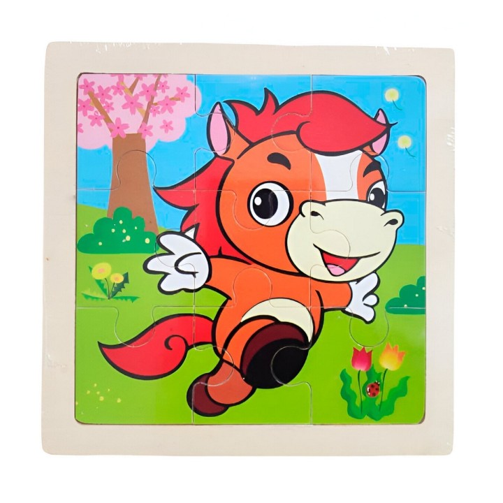 Rompecabezas Interactivo 3d Juego Didactico Personaje Color