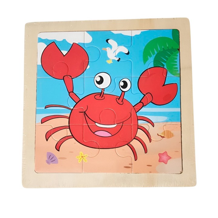 Rompecabezas Interactivo 3d Juego Didactico Personaje Color