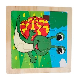 Rompecabezas Interactivo 3d Juego Didactico Personaje Color