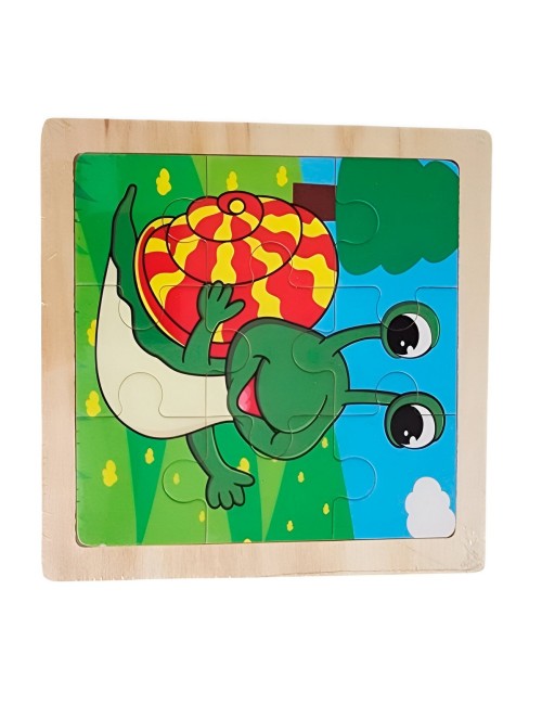 Rompecabezas Interactivo 3d Juego Didactico Personaje Color