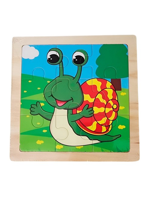 Rompecabezas Interactivo 3d Juego Didactico Personaje Color