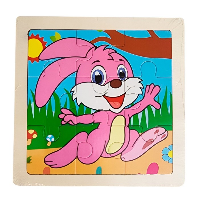 Rompecabezas Interactivo 3d Juego Didactico Personaje Color