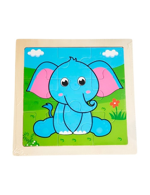 Rompecabezas Interactivo 3d Juego Didactico Personaje Color