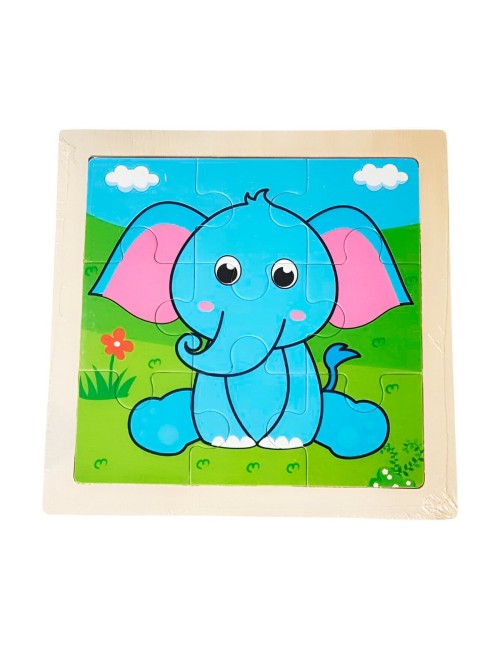 Rompecabezas Interactivo 3d Juego Didactico Personaje Color